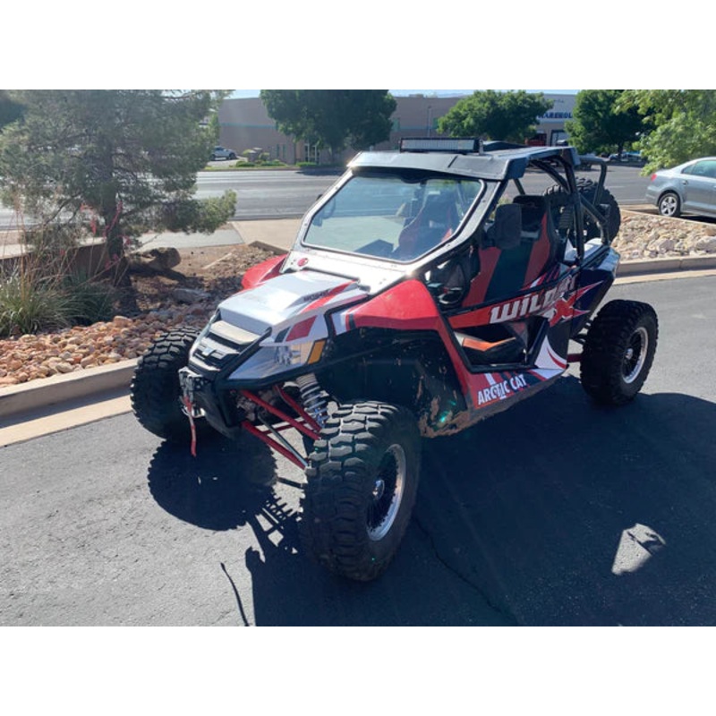 Arctic Cat Wildcat 1000 Front Glass Windshield (2013-2018)