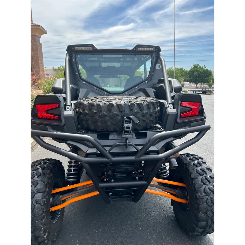 Kawasaki Krx 1000 Rear Glass Windshield 4- Seat (2022+)