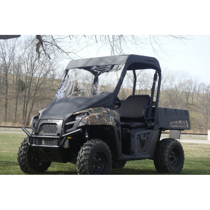 Polaris Mid-Size 2-Passenger Ranger (2009-2014) - Vinyl Windshield/Top Combo