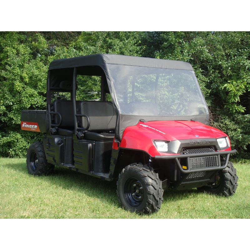 Polaris Ranger Crew 700 (2008-2009) - Vinyl Windshield/Top/Rear Combo