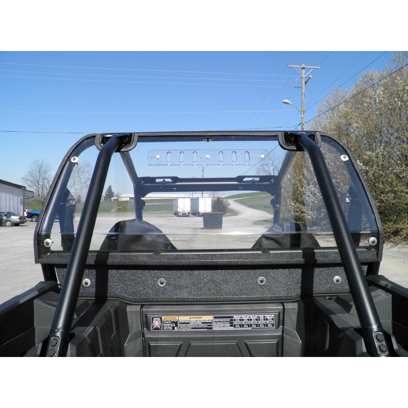 Polaris RZR 1000 - 1 Pc Lexan Back Panel w/Vent Option