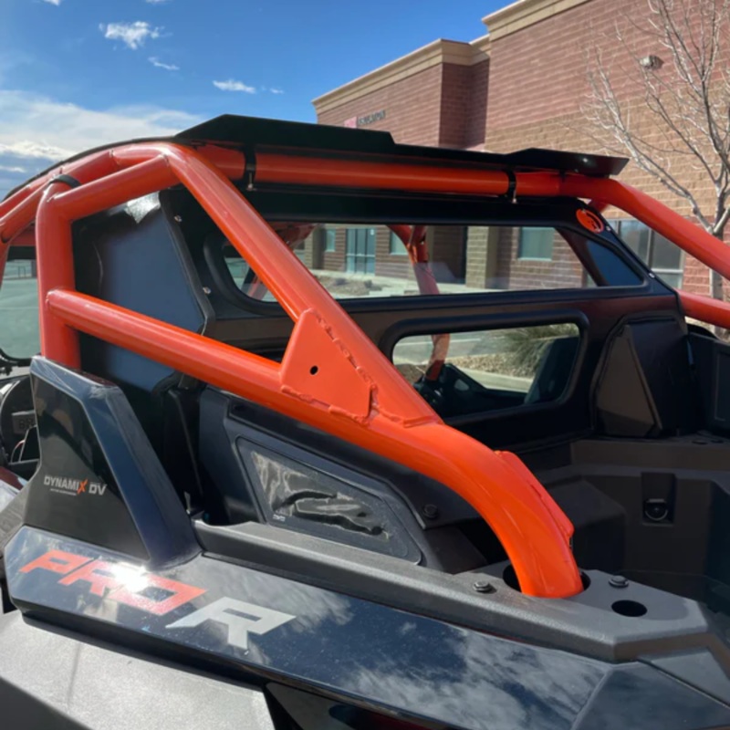 Polaris RZR Pro XP / Turbo R Rear Windshield for Rockford Fosgate Speakers (2020+)