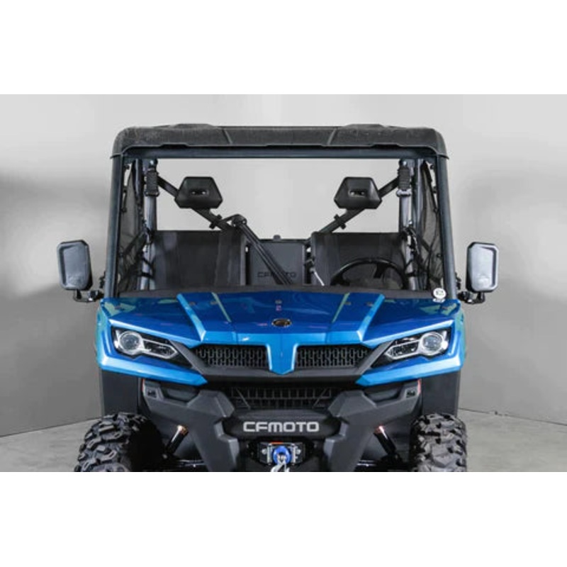 CFMoto UForce 1000 3/16" Scratch Resistant Full UTV Windshield - Pro Fit Frame
