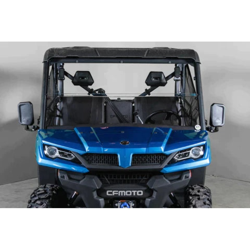 CFMoto UForce 1000 3/16" Standard Half UTV Windshield - Pro Fit Frame