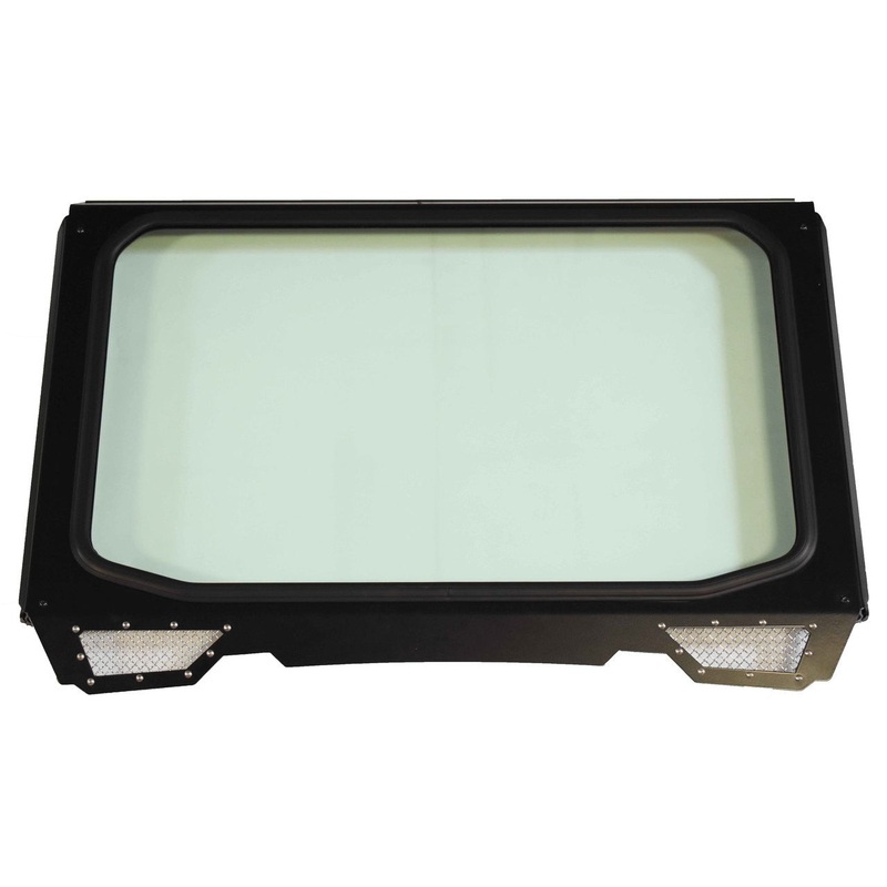 Polaris RZR 900, 1000, Turbo Full Glass Windshield for CAGEWRX Super Shorty Cage (2014-2018)