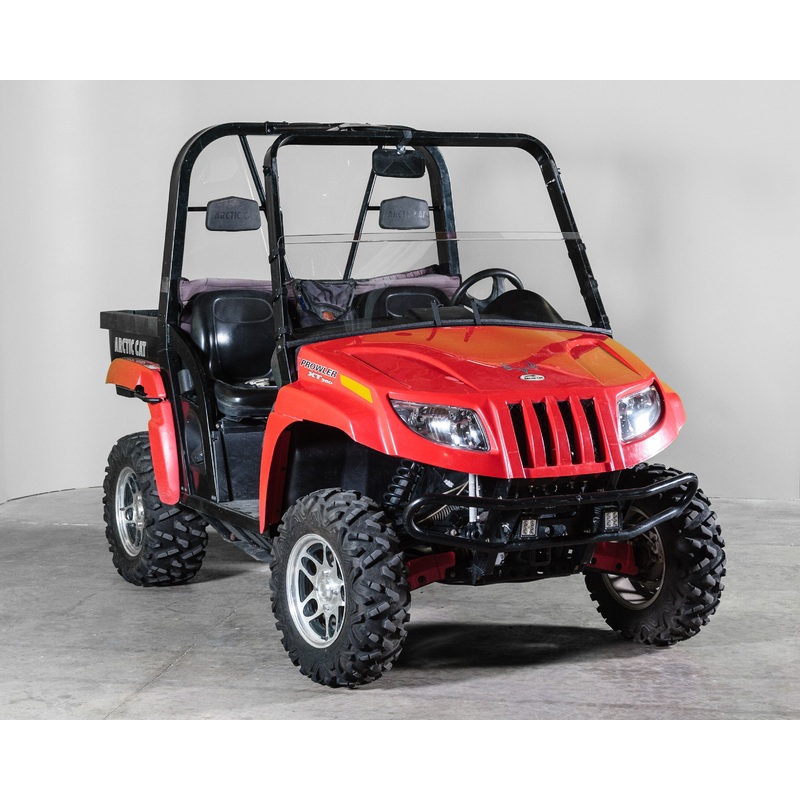 Terrarider Arctic Cat Prowler (2006-2010) Half Utv Windshield - Scratch Resistant 1/4