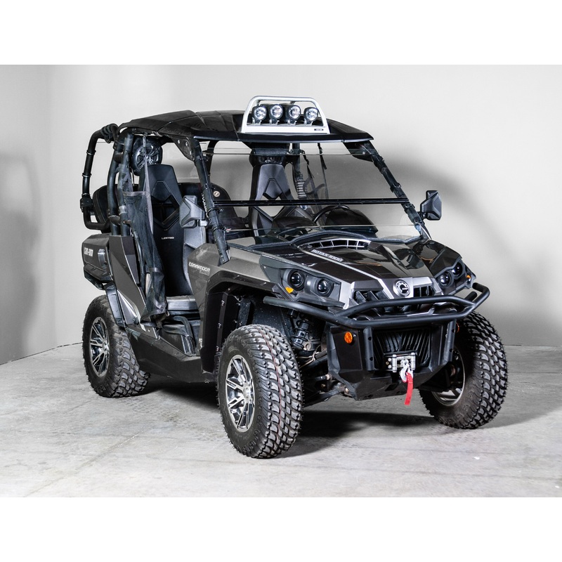 Terrarider Can-Am Commander 1/4 Scratch Resistant Tilting Windshield
