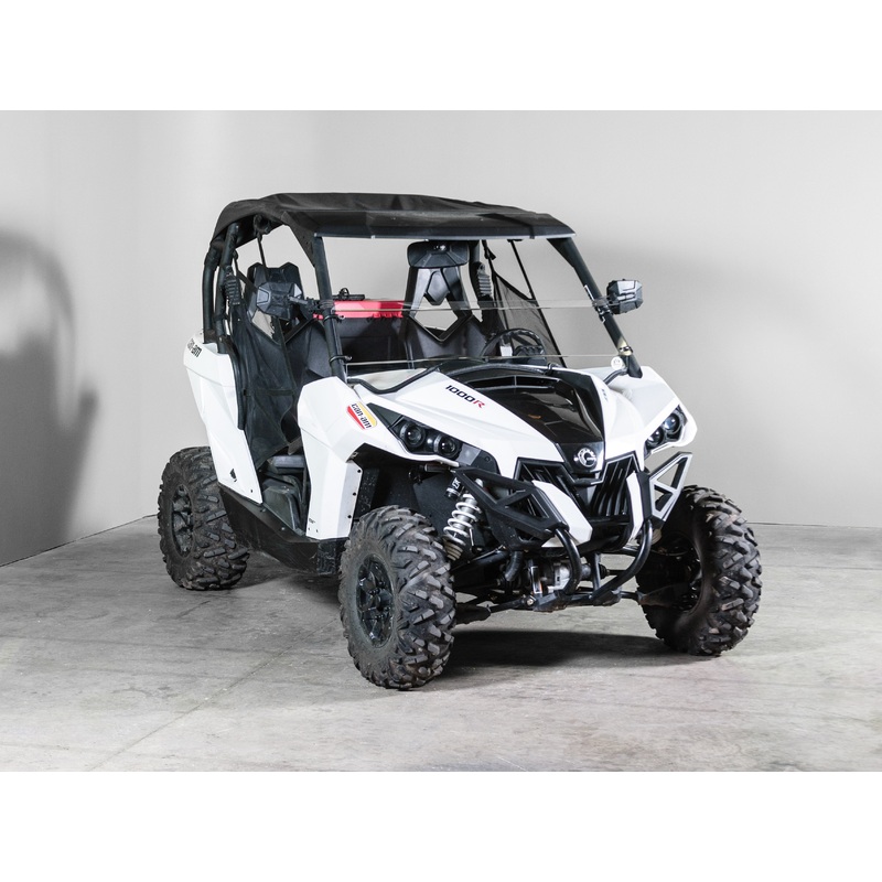 TERRARIDER CAN-AM MAVERICK HALF UTV WINDSHIELD - STANDARD 3/16