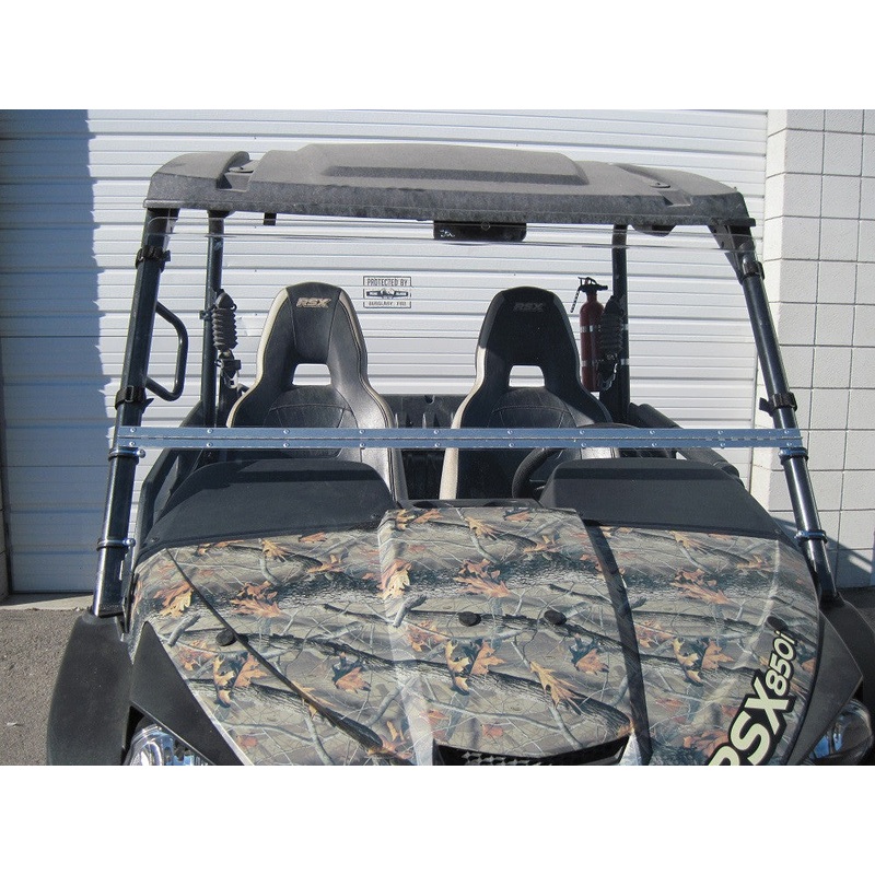 TERRARIDER JOHN DEERE GATOR RSX TILTING UTV WINDSHIELD - STANDARD 3/16