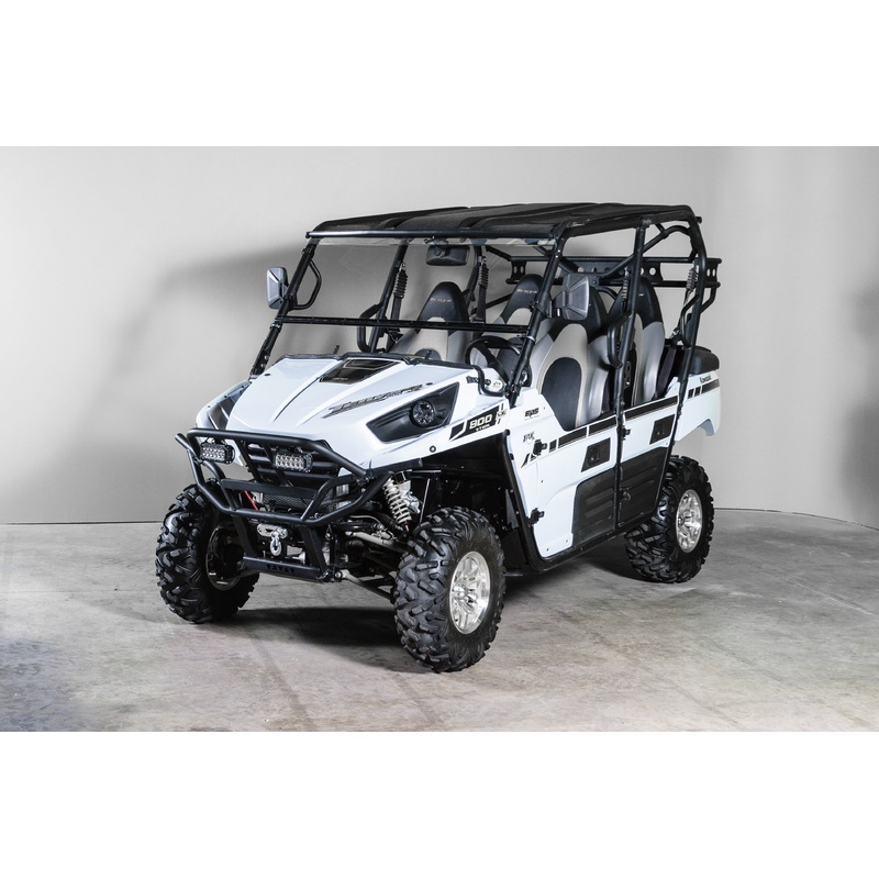 TERRARIDER KAWASAKI TERYX (2015) 2 & 4 SEATER TILTING UTV WINDSHIELD - SCRATCH RESISTANT 1/4