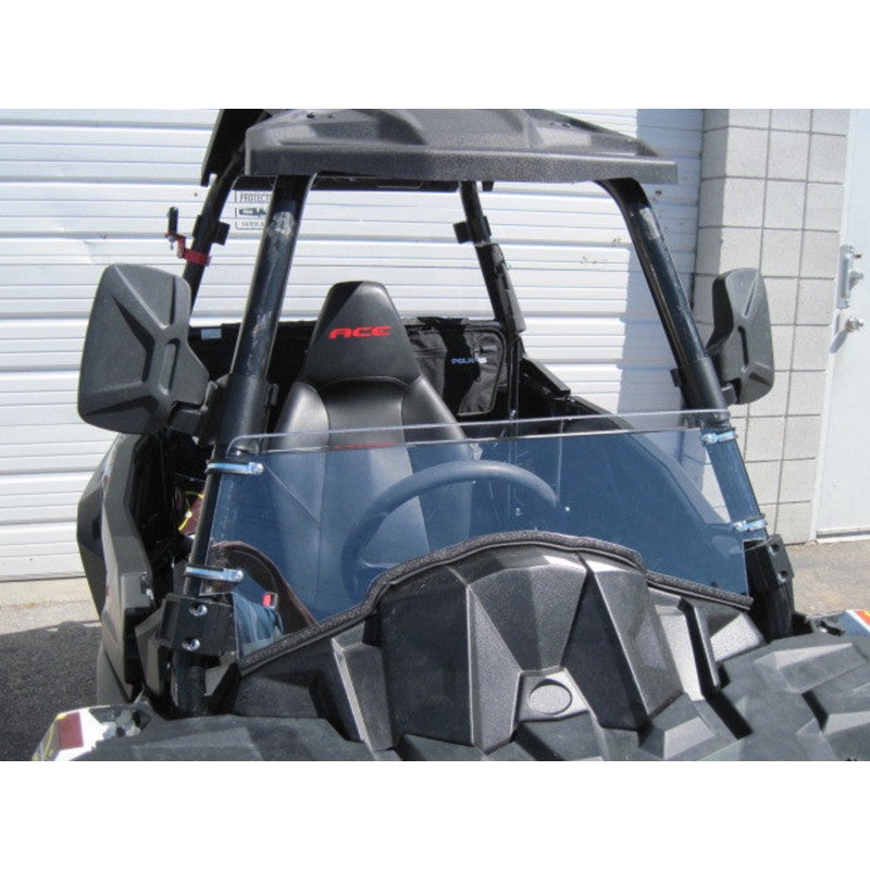 TERRARIDER POLARIS ACE HALF UTV WINDSHIELD - STANDARD 3/16