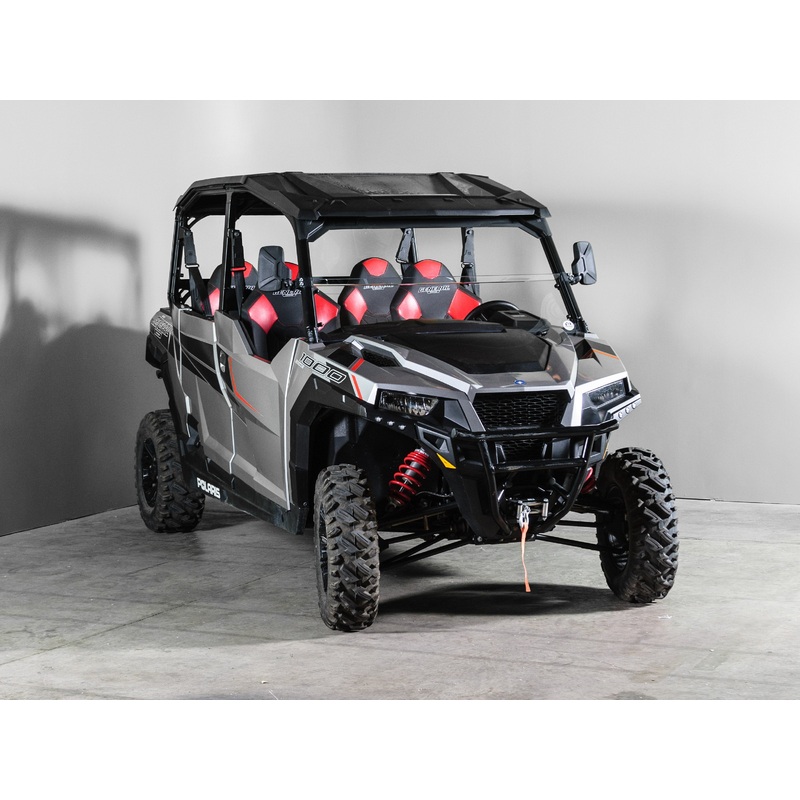 TERRARIDER POLARIS GENERAL HALF UTV WINDSHIELD - PRO FIT FRAME - STANDARD 3/16