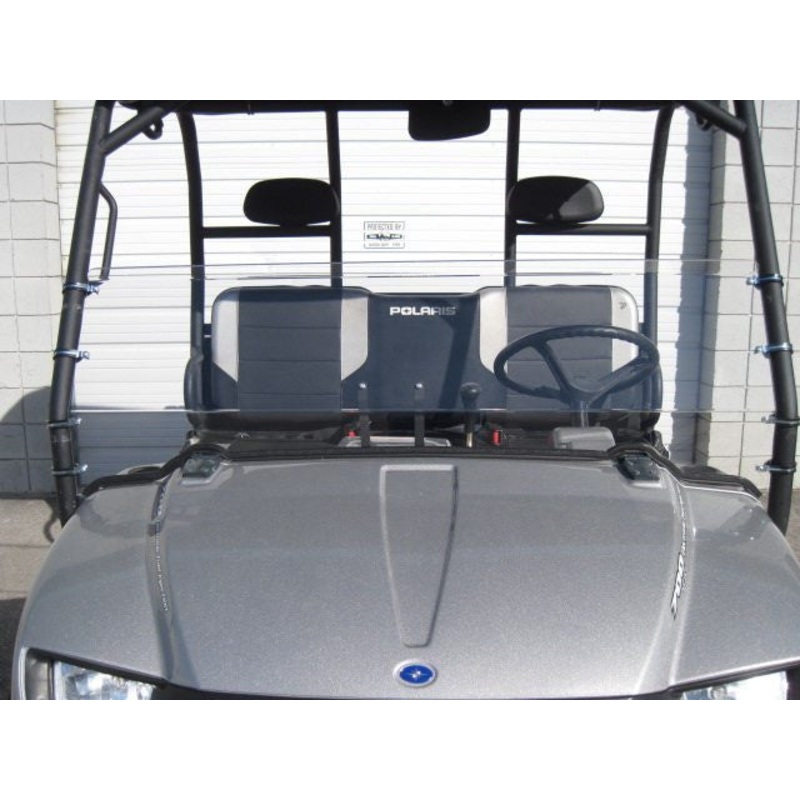 TERRARIDER POLARIS RANGER CREW (2003-2009) HALF UTV WINDSHIELD - STANDARD 3/16