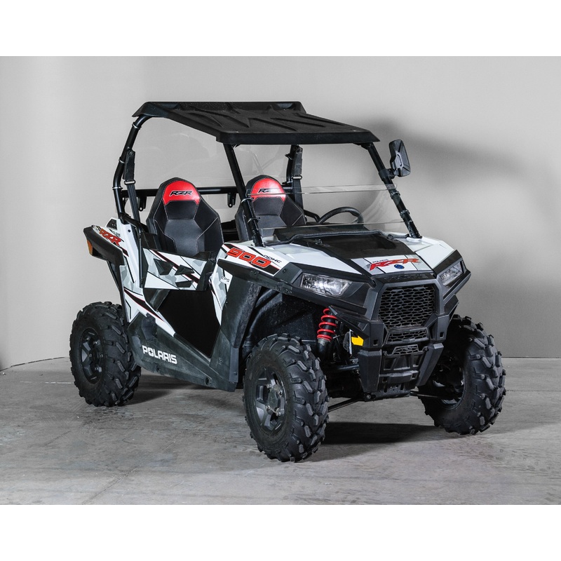 TERRARIDER POLARIS RZR 900 (2015-2020) / 1000 (2018 & OLDER) HALF UTV WINDSHIELD - SCRATCH RESISTANT 1/4
