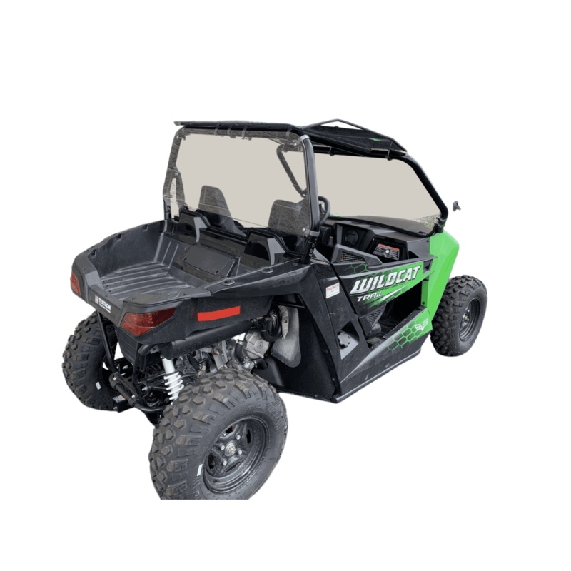 Textron Wildcat Trail/Sport 700 Rear Windshield with Billet Mounts (2014+)