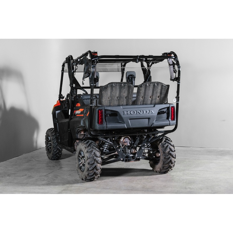 TERRARIDER HONDA PIONEER (4 SEATER) 700 BACK UTV WINDSHIELD - SCRATCH RESISTANT 3/16
