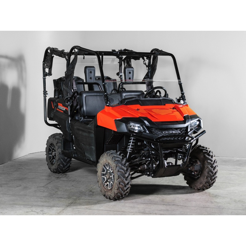 TERRARIDER HONDA PIONEER 700 HALF UTV WINDSHIELD - SCRATCH RESISTANT 3/16