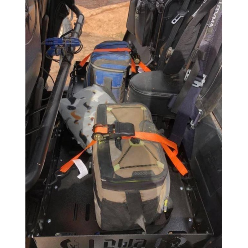 Polaris RZR Rear-Seat-Mounted Cargo Rack