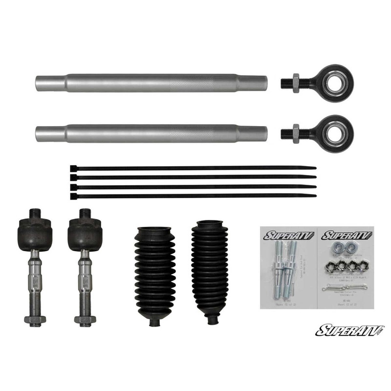 SuperATV Polaris RZR S 900 / RZR 4 900 Heavy-Duty Tie Rod Kit