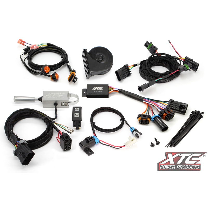 XTC Can-Am Maverick X3 Self-Canceling Turn Signal System with Billet Lever