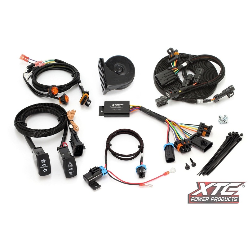 XTC Kawasaki KRX 1000 Self-Canceling Turn Signal System with Horn