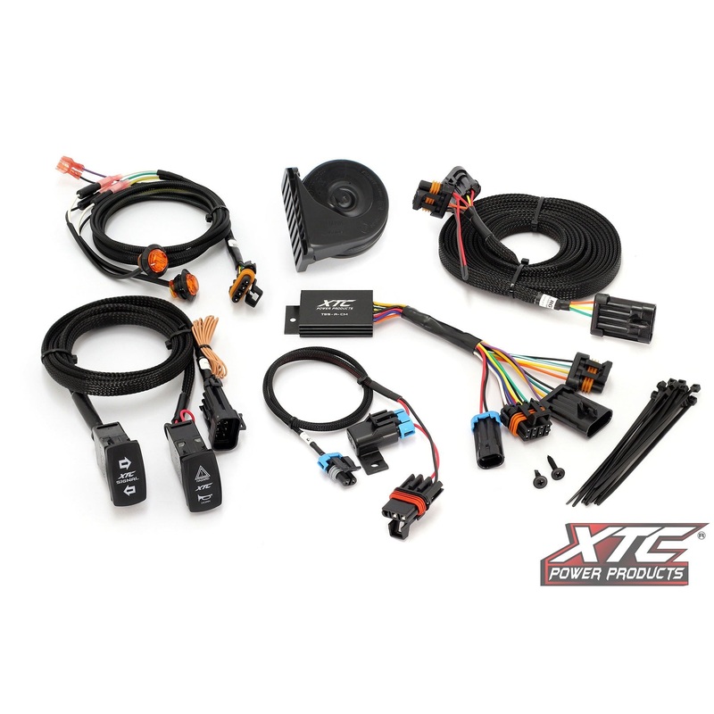XTC Polaris General 19+ and Ranger XP 1000 18+ Self-Canceling Turn Signal System with Horn