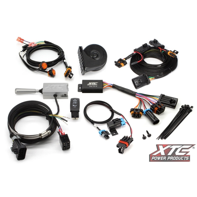 XTC Polaris Pro R Premium & Ultimate Self-Canceling Turn Signal System With Billet Lever