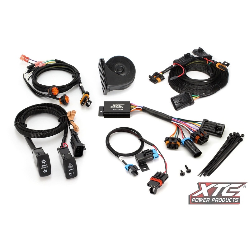 XTC Polaris RZR Pro R Self-Canceling Turn Signal System with Horn