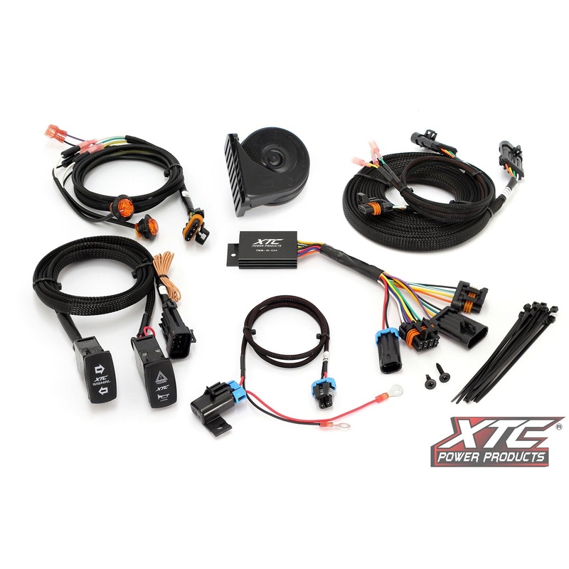 XTC Universal Self-Canceling Turn Signal System with Horn Includes OEM Interface Wires