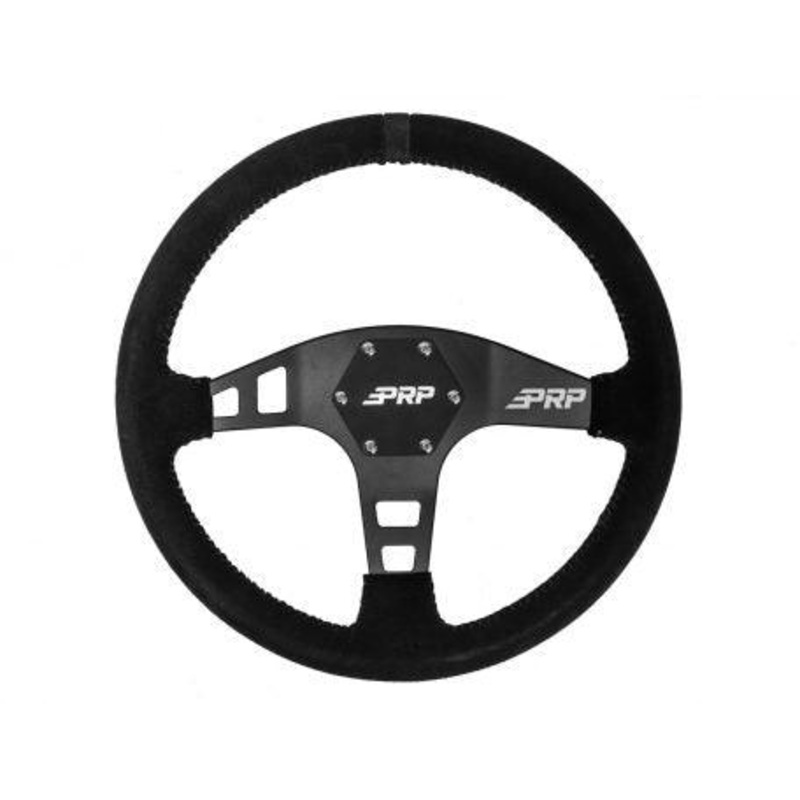 Flat Suede Steering Wheel