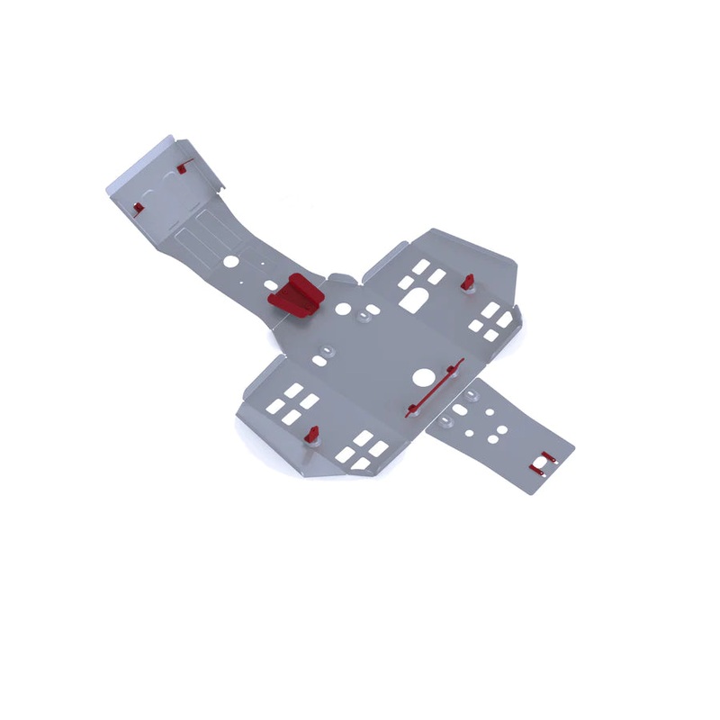 Honda TRX680 Rincon 4x4 IRS Auto Alloy Central Skid Plate (2015+)