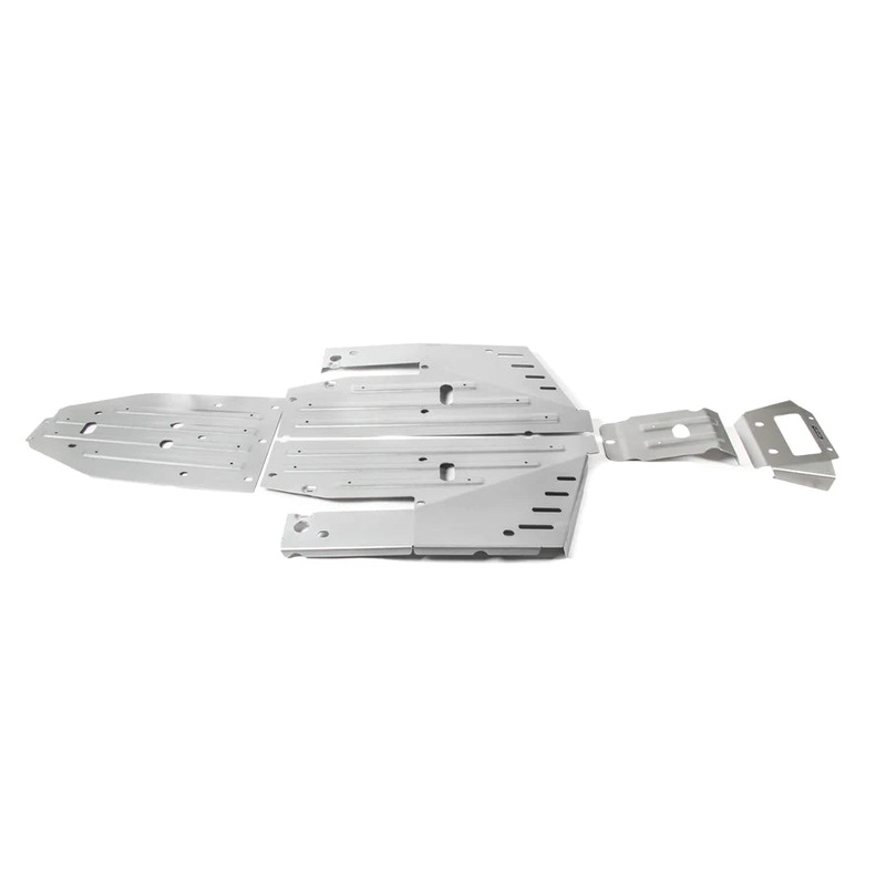 Polaris RZR XP 1000 / Turbo / 4 1000 / 4 Turbo Alloy Central Skid Plate (2015+)