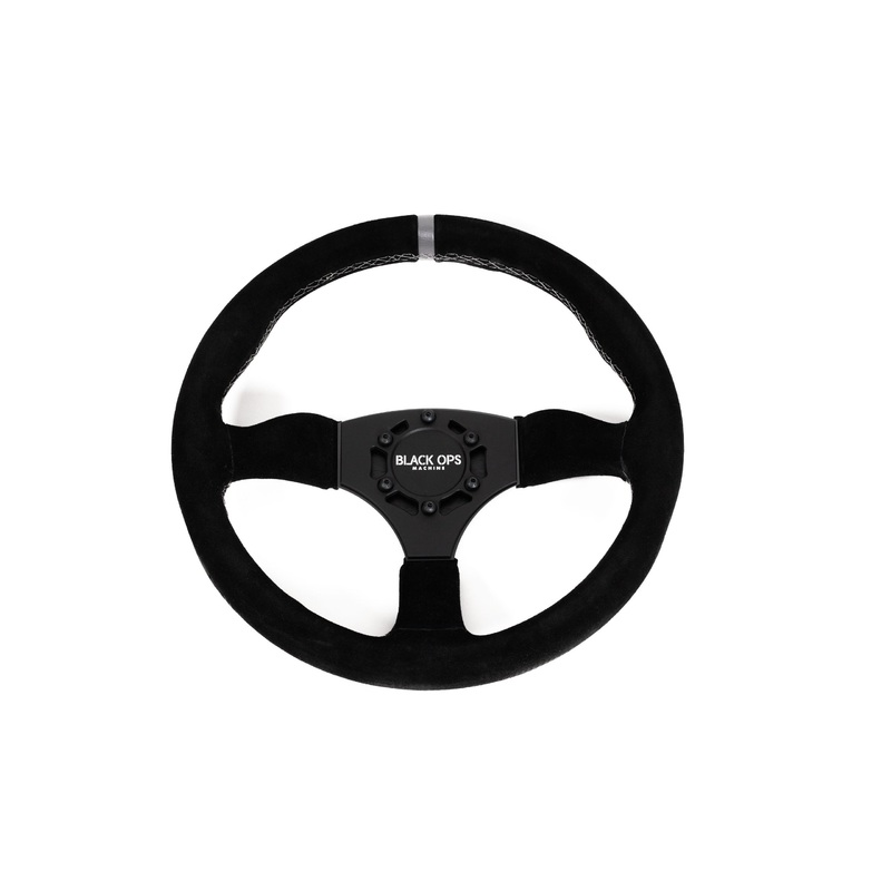 Suede Steering Wheel | 6 Bolt Pattern