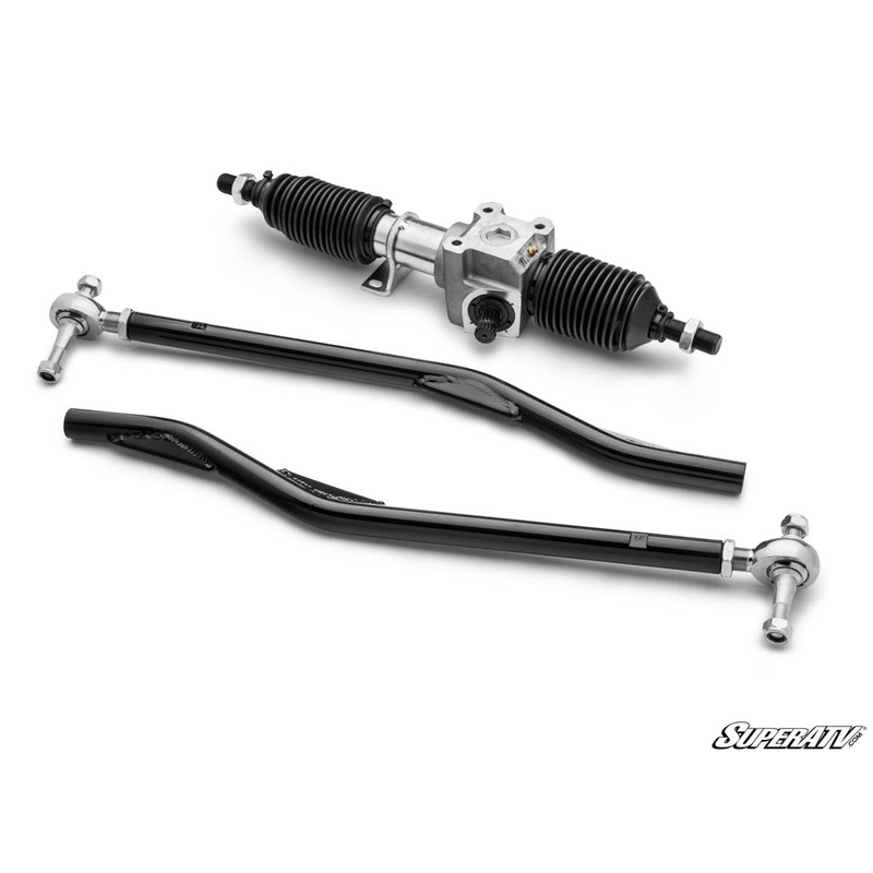 SuperATV Polaris RZR S 1000 RackBoss 2.0 Rack And Pinion For Big Lift Kits