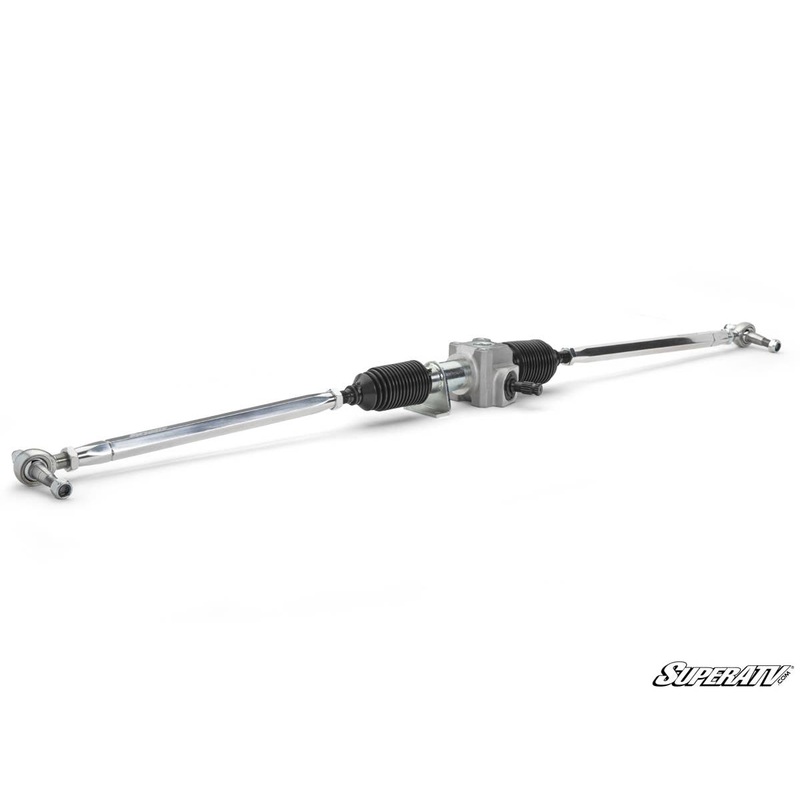 SuperATV Polaris RZR XP Turbo RackBoss Heavy Duty Rack and Pinion