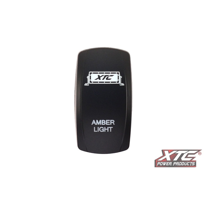 XTC Amber Light Contra V Rocker Switch Cover (Cover Only)