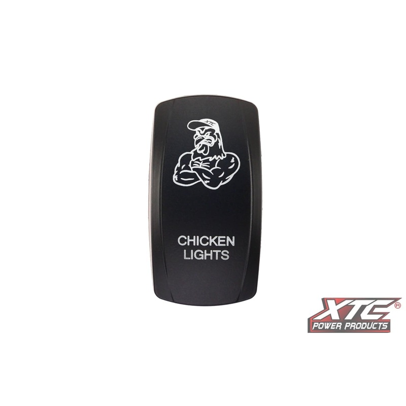 XTC Chicken Lights Rocker Switch Cover