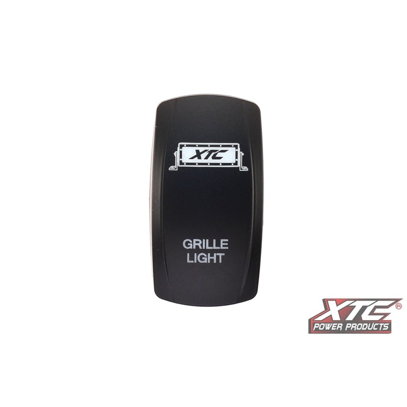 XTC Grille Light Contra V Rocker Switch Cover (Cover Only)