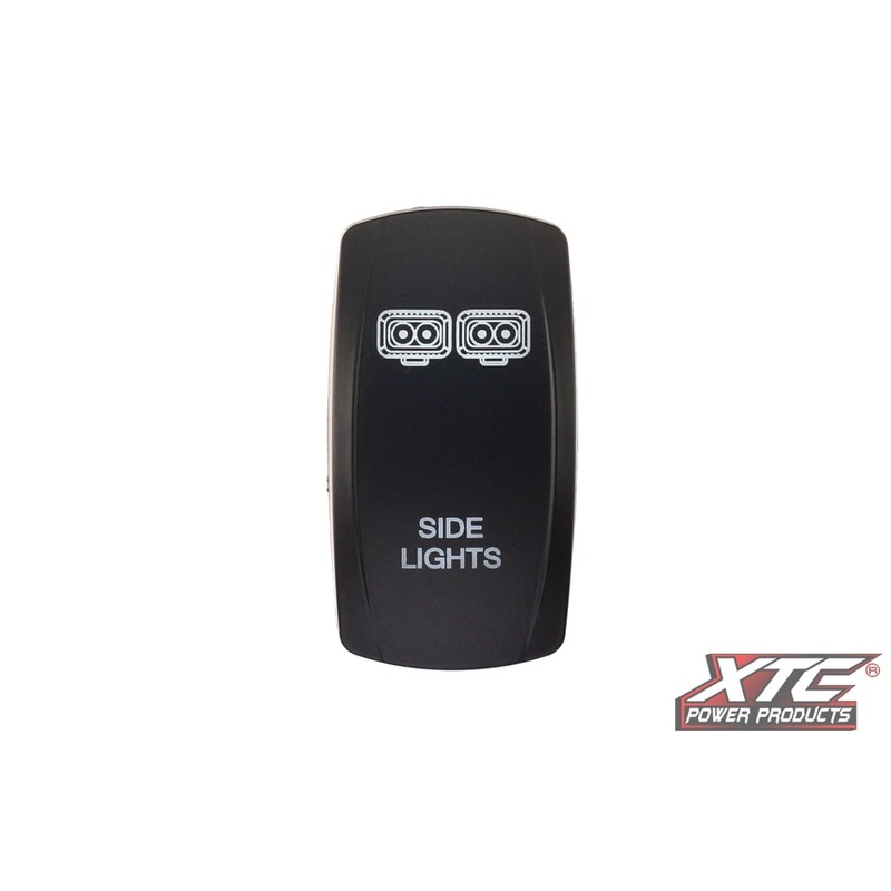 XTC Side Lights Contra V Rocker Switch Cover (Cover Only)
