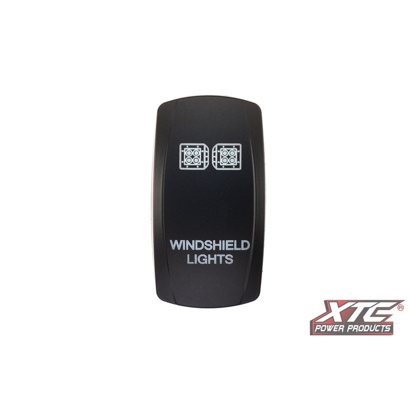 XTC Windshield Lights Rocker Switch Cover