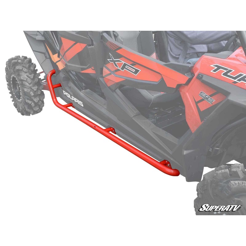SuperATV Polaris RZR XP 4 Turbo Rock Sliding Nerf Bars