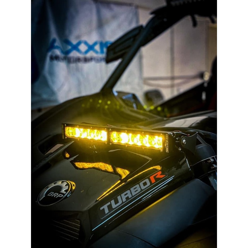 Can-Am X3 12 LED Bar Shock Tower Mount Made In USA