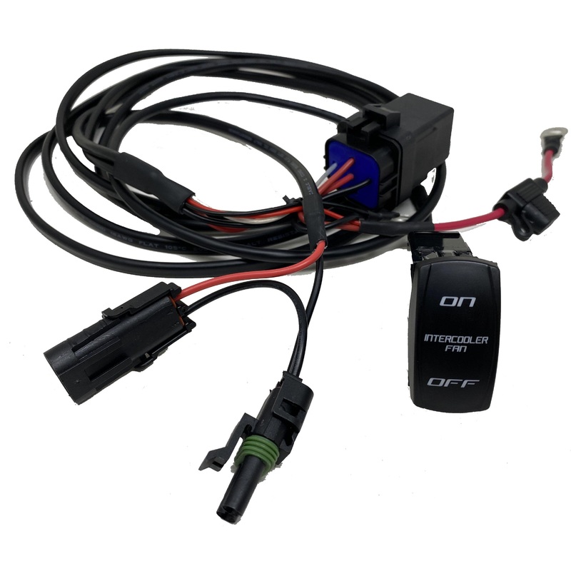 Plug & Play Intercooler Fan Override Switch Kit - Can Am X3 - 2017-2023