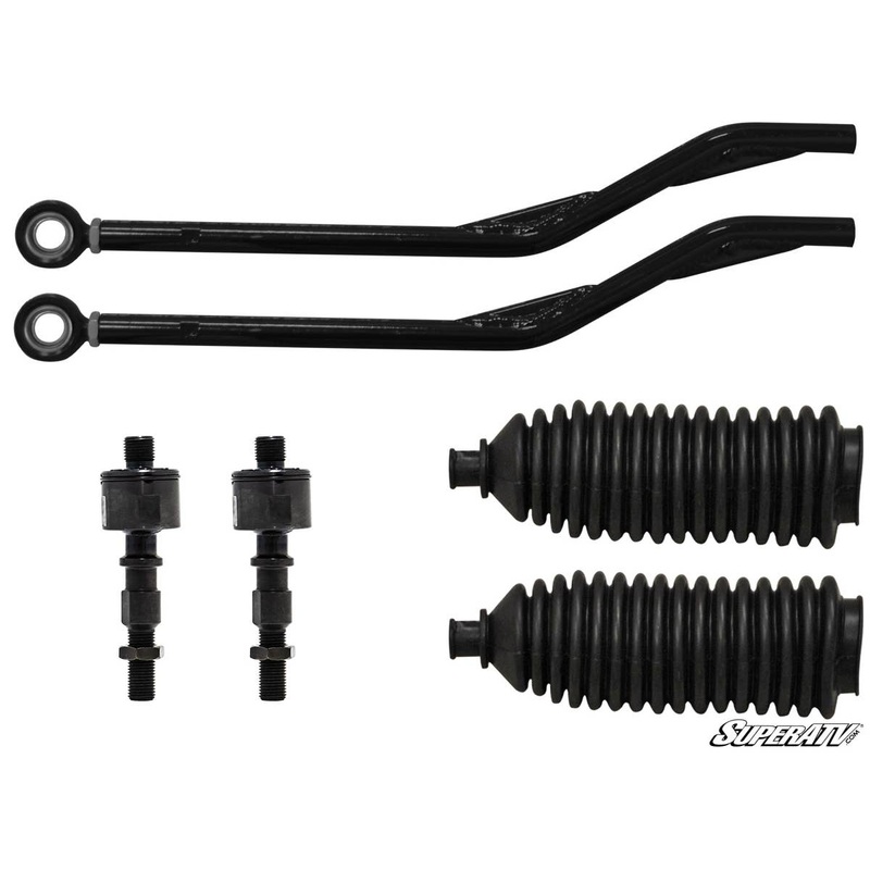 SuperATV Polaris RZR S 900 Z-bend Tie Rod Kit - Replacement For Lift Kits