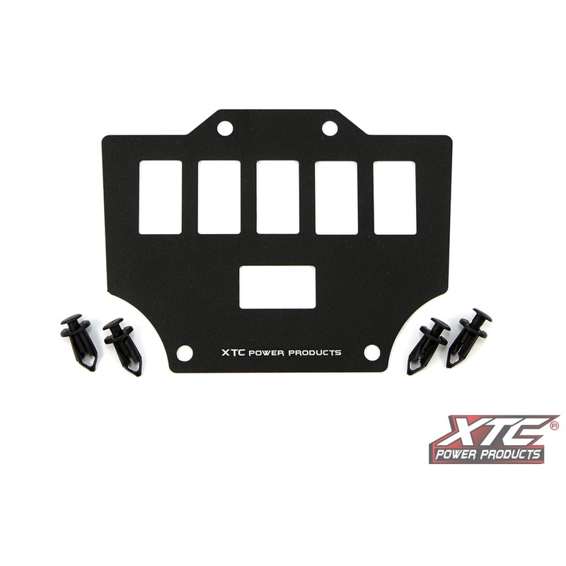 XTC Honda Talon Center Console 6 Switch Plate