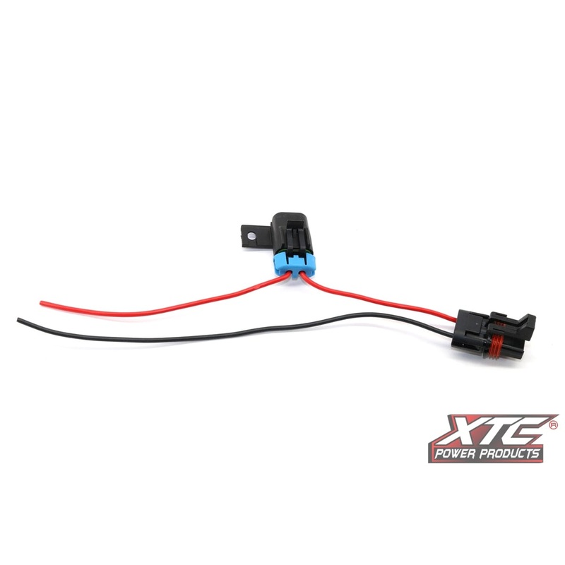 XTC Polaris Pulse Busbar Accessory Wiring Harness with 14 Gauge Fused 12v/GND Wires