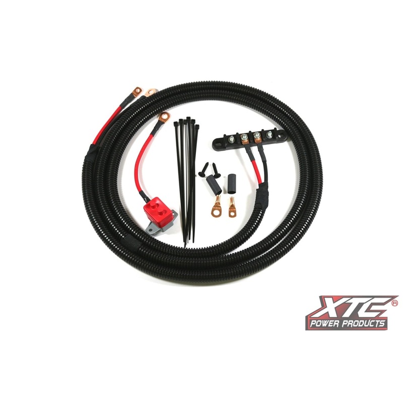 XTC Universal Plug and Play 8' Power Cables To 4 Stud Busbar