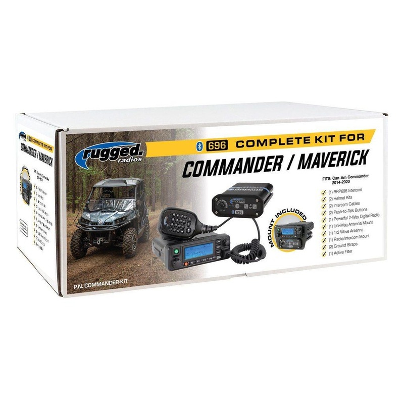 Complete UTV Communication Kit with Dash Mount - Can-Am Commander