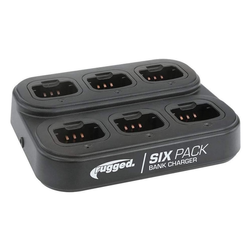 RDH-X Handheld Radio Bank Charger (6 Pack)