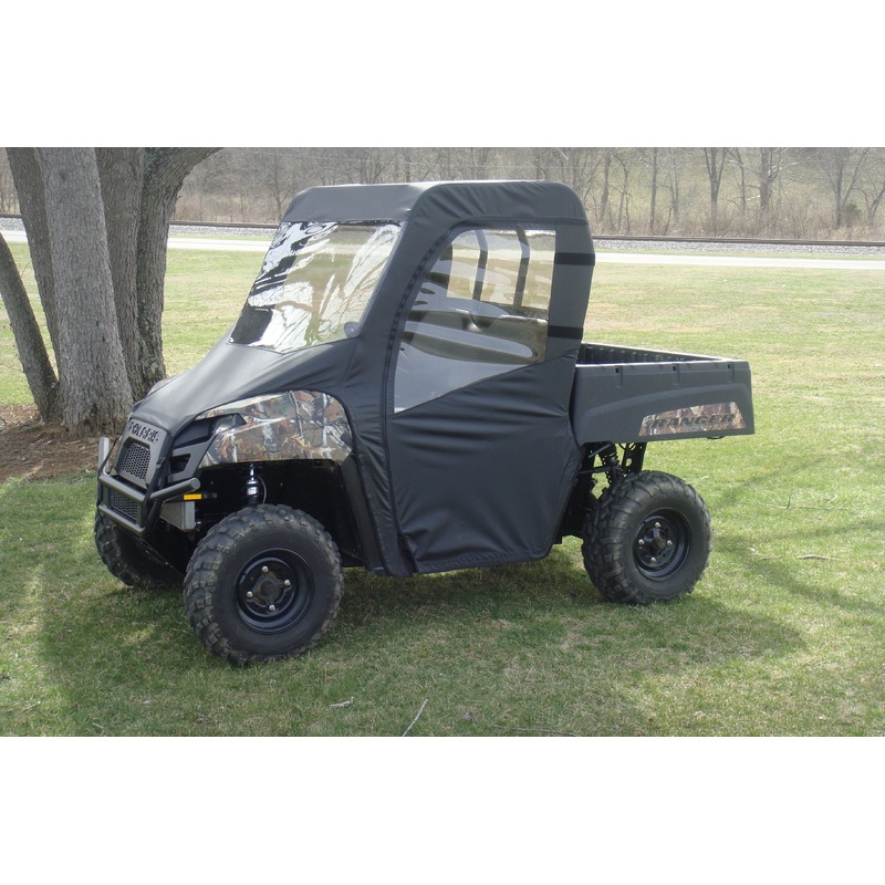 Polaris Mid-Size Ranger 2-Passenger (2009-2014) - Full Cab Enclosure with Vinyl Windshield